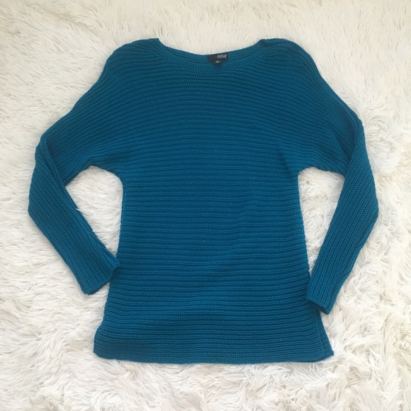 a.n.a Sweaters - a.n.a Blue Dolman Sweater